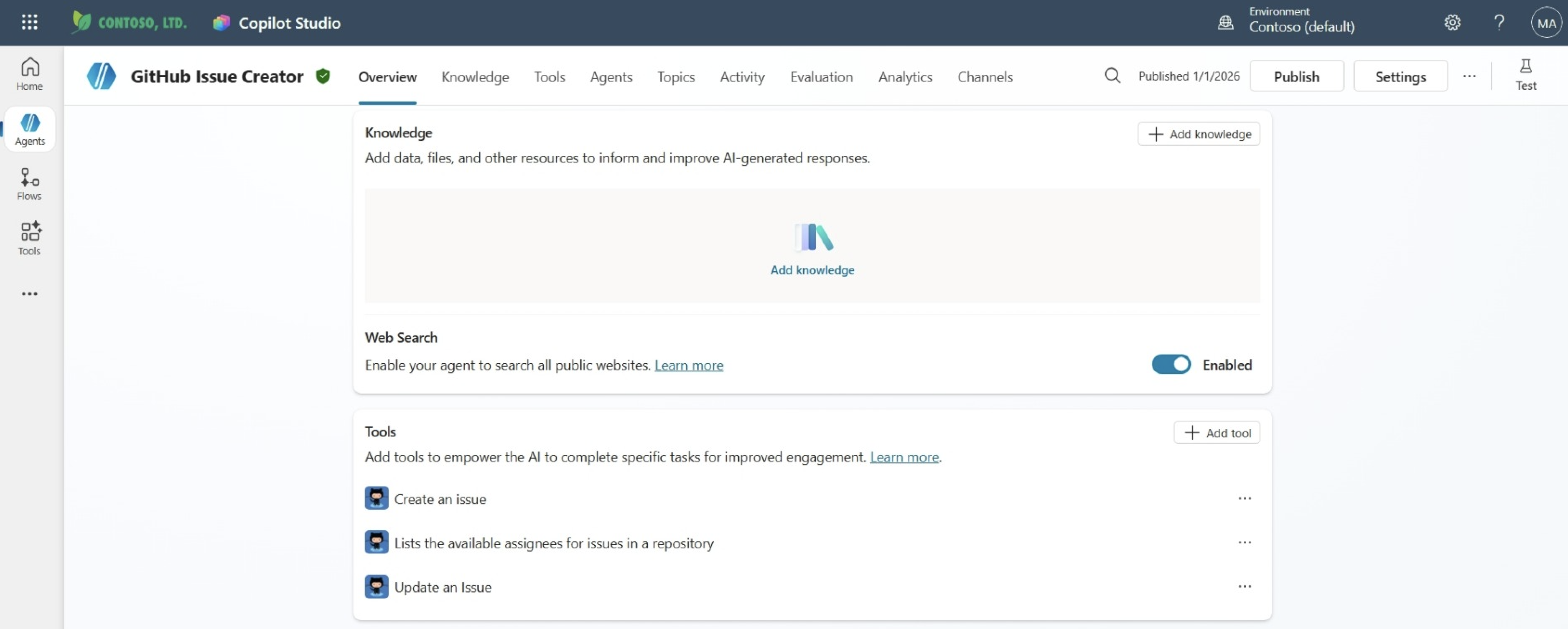 GitHub Issue Create Agent-2